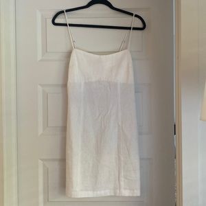 3/$30 NWOT Dynamite white linen minidress